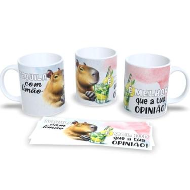 Imagem de Caneca Xícara Capivara Café Chá Chocolate Quente (Mod.1)