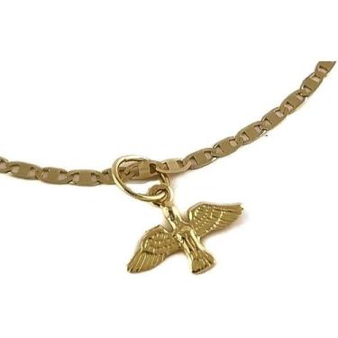 Imagem de Pingente Para Pulseira Divino Espirito Santo Ouro 18k 750 - JOIE JOIAS