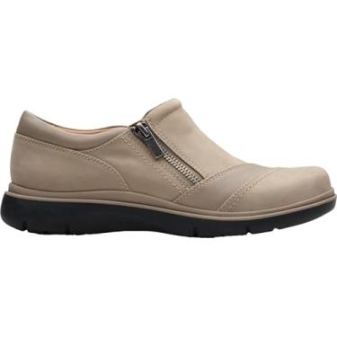 Imagem de Clarks Mocassim feminino Certina Pure, Pedra nobuck, 38
