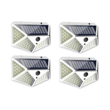 Imagem de Luzes Solares Externas 100 LED Com Sensor De Movimento, Lâmpada De Par