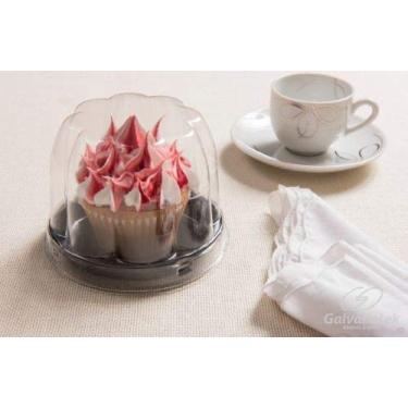 Imagem de Embalagem Cupcake Mini Panetone 100gr Galvanotek G690 C/300