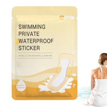 Imagem de Almofadas sanitárias impermeáveis para natação, almofadas de natação menstruais à prova d'água - Proteção menstrual para roupas de banho, peças privadas diárias, áreas íntimas, viagens, atividades ao