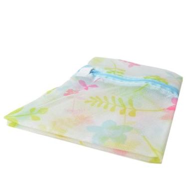 Imagem de Saco Para Lavar Roupas Delicadas 35 X 30Cm Em Poliéster - Toda Casa