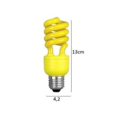 Imagem de Lampada Megaforth Linha Decorativa Amarela 16W 127V, Amarela, 110V