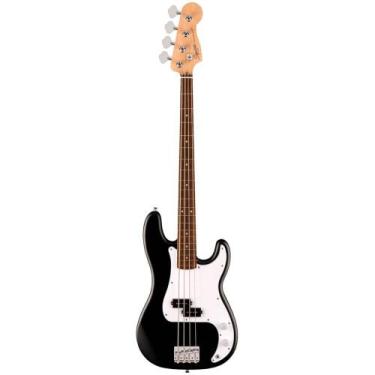 Imagem de Contrabaixo Fender Squier Debut Precision Bass LRL WPG Preto