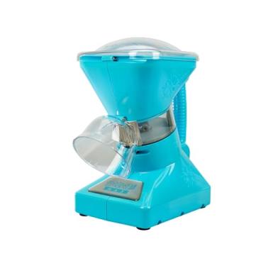 Imagem de SNOWIE - Máquina de cone de neve Little Snowie Max – Máquina de gelo raspado premium, com mistura de xarope em bastão de pó, kit para empresários, azul claro