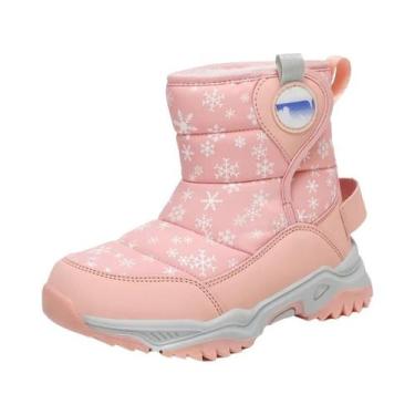 Imagem de Botas De Neve Quentes Para Meninas E Meninos, Tênis De Moda Infantil, 