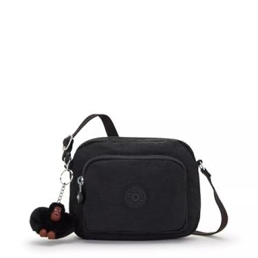 Imagem de Kipling Bolsa tiracolo Hubei, Tonal preto, 7.75''L x 6''H x 3.25''D