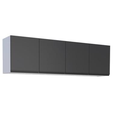 Imagem de Armário Aéreo Aço Gaia 1955Mm Preto Montado (200) Cozimax