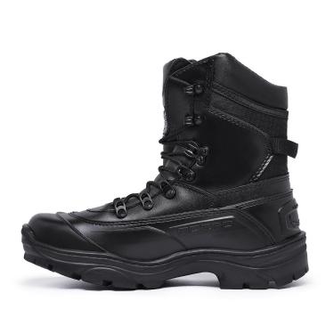 Imagem de Bota Coturno Adventure Couro Militar Acero Tiger Pró Brilhante Cano Alto-Masculino