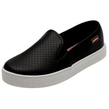 Imagem de Tenis Casual Slip On Flatform Feminino Moleca 5712.304.11437 Preto N° 38-Feminino