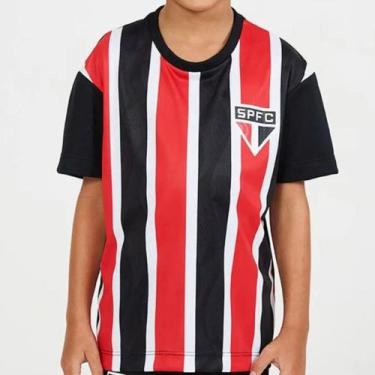 Imagem de Camisa São Paulo Exultante - Preto e Vermelho - Braziline, G