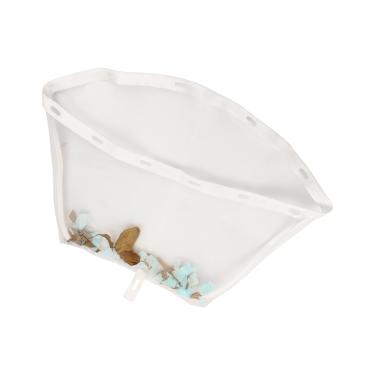 Imagem de Laofudech Bolsa de rede de filtro 6570-398 para banheiras de hidromassagem - compatível com 2014+ J-300, 2012+ J-400, 2015+ J-500 Series 11 furos de clipe de malha skimmer substituição bolsa de