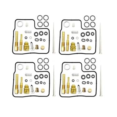 Imagem de Agulha flutuante para válvula de agulha de carburador de motocicleta para Honda V45 Magna Sabre VF750C VF750S 1982 1983 VF750 VF 750 C S (4 conjuntos de juntas de agulha)