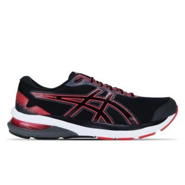 Imagem de Tênis Asics Gel-Shogun 5 Masculino Preto e Vermelho Tamanho:44;Cor:Preto