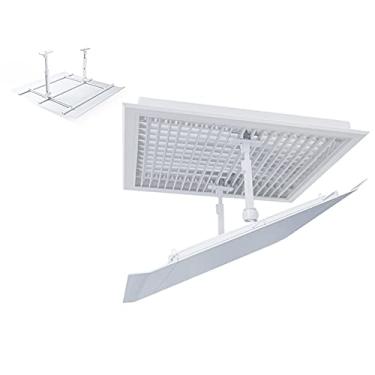 Imagem de WOTZOV Para-brisa de ar condicionado Home Central, evita sopro direto, escritório, hotel, saída de ar quadrada, para-brisa, mangueira, para-brisa, máquina, para-brisas, para-brisas, 45 cm