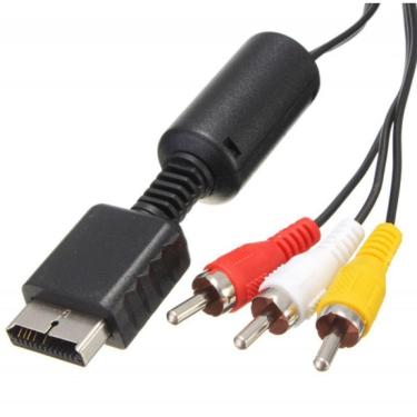 Imagem de Cabo Audio E Video Para Playstation Ps1 Ps2 Ps3