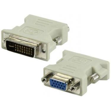 Imagem de Adaptador Dvi D 24+1 Pinos Macho Para Vga 15Pinos Femea