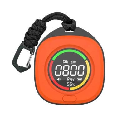 Imagem de Detector De Monóxido De Carbono Portátil E Recarregável Com Tela LED E