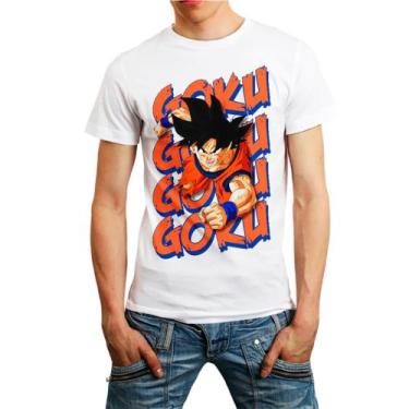 Imagem de Camiseta desenho dragon ball z camisa masculina lançamento 01 - DESIGN