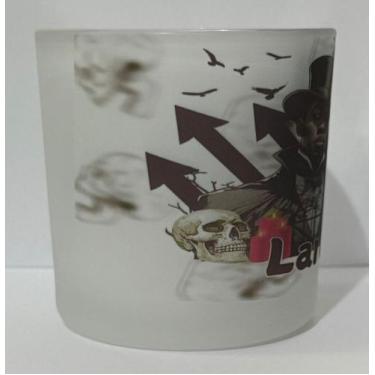 Imagem de Copo de whisky e bebidas exu laroye 260ml umbanda quimbanda candomblé 