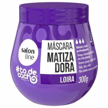 Imagem de Máscara Matizadora Salon Line #todecacho Loira Roxa 300g-Unissex