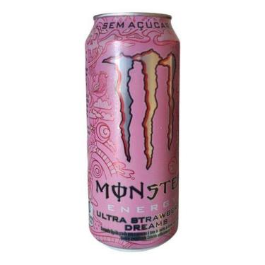 Imagem de Energético Monster Ultra Strawberry Dream 473ml Zero Açucar