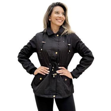 Imagem de Jaqueta Casaco Sobretudo Parka Forrado Capuz Militar Max - SOPHIA MODA