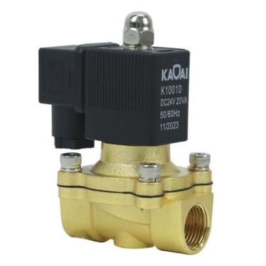 Imagem de Válvula Solenoide Para Buzina Ar Marítima 1/2 Reforçada 24v - KAUAI
