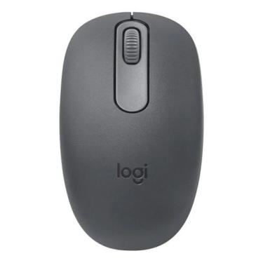 Imagem de Mouse sem Fio Logitech M196 Bluetooth Grafite 1000 DPI Pilha Inclusa