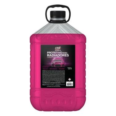 Imagem de Aditivo radiador rosa concentrado galão 5 litros - ORBI QUIMICA