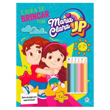 Imagem de Livro de Colorir e Atividades Maria Clara e JP 015046 - Ciranda