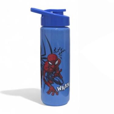 Imagem de Garrafa de Água Squeeze Homem Aranha 700ml Escolar Academia - Plasdura