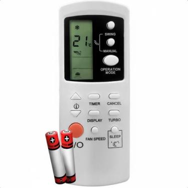 Imagem de Controle Remoto Compativel com Ar Condicionado Philco Split Universal 