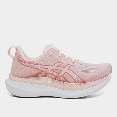 Imagem de Tênis Asics Glideride Max 2 Feminino, Rosa, Vermelho, 35
