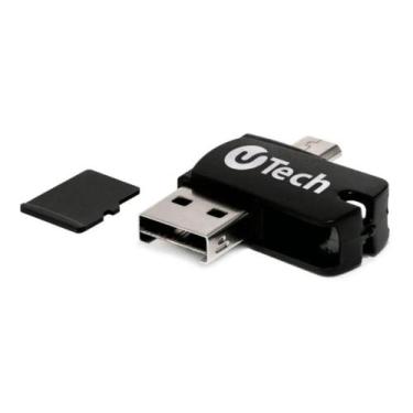 Imagem de Pen Drive 3 Em 1 Utech Flash 4gb Bulk Otg - U-TECH