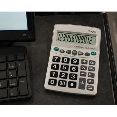 Imagem de Calculadora Eletrônica XH-1048-12 - Navy Pro +