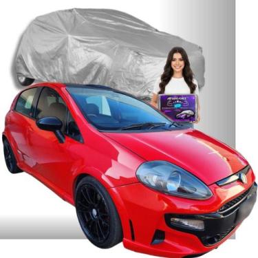 Imagem de Capa Para Cobrir Carro Fiat Punto Impermeável Com Forro Central - Arma
