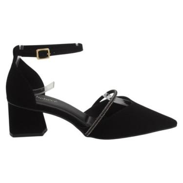 Imagem de Sapato Feminino Bebecê T3838-576 - Preto, Preto, 36