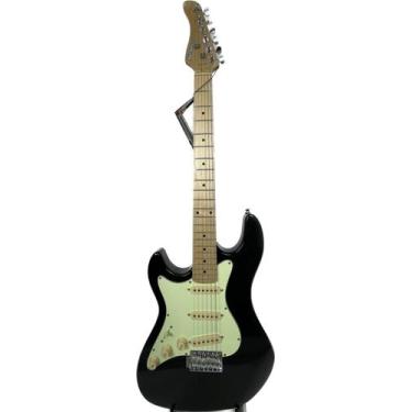 Imagem de Guitarra Strinberg STS100 Stratocaster Preto P/ Canhoto Cod 19258
