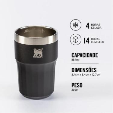 Imagem de Copo stanley happy hour beer tumbler 473ml, Preto