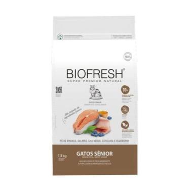 Imagem de Ração Biofresh Para Gatos Sênior Peixe Branco 1,5kg