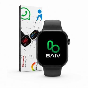 Imagem de Smartwatch W11 Pro Series 11 46mm Tela Amoled Whatsapp Gps Nfc - Micro