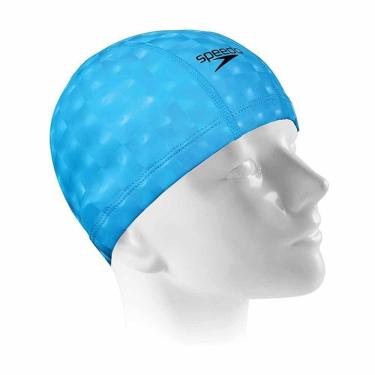 Imagem de Touca De Natação Speedo Comfort Cap 3D / Azul