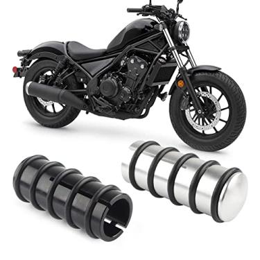 Imagem de FINMOKAL Extensão Da Tampa Da Alavanca De Câmbio Para BMW R1200Rs Lc R1200Gs F800R G310 Prata