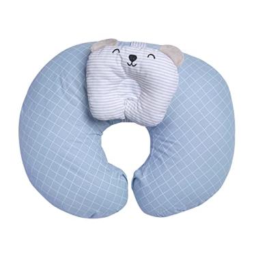 Imagem de Papi Textil Almofada De Amamentação C/Travesseiro Papi Friends 62 Cm X 50Cm Contem 02 Peças
