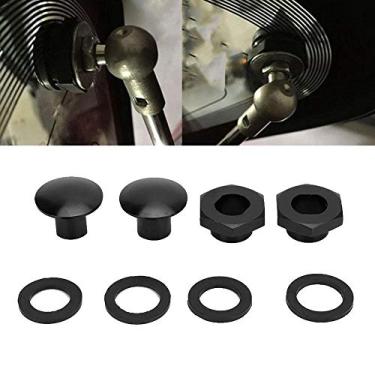 Imagem de Kit de ferramentas de suporte de vidro traseiro de alumínio 90101-SR3-000 para Honda Civic 3Dr Hatchback 1992-1995 CRV 1997-2001 kit completo de reparo de ferragens de suporte de vidro de para-brisa traseiro