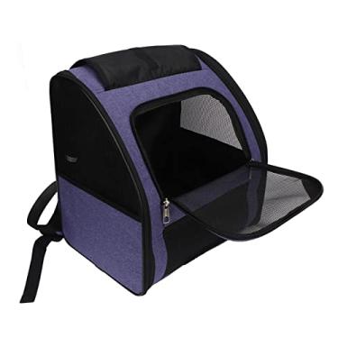 Imagem de Mochila para Animais de Estimação, Mochila para Cães, Mochila para Cães, Voltada para Cães, Mochila para Animais de Estimação, Mãos Livres, Ajustável, Respirável, Portátil, para a Maioria Dos (L (dentro de 10kg/22,0lb))