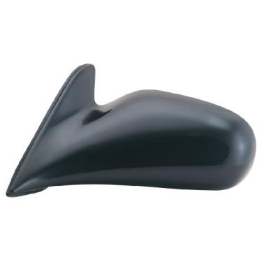 Imagem de Fit System Espelho lateral do motorista para Toyota Corolla Sedan, preto, fabricado nos EUA, não dobrável, manual