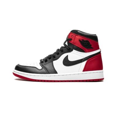 Imagem de Nike Jordan sapato feminino Air Jordan 1 Mid SE Light Club CW1140-100, Preto/preto-branco-vermelho universit rio, 9.5